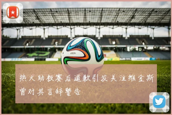 热火助教赛后道歉引发关注维金斯曾对其言辞警告